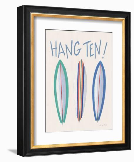 Beach Ride Hang Ten XIII-James Wiens-Framed Art Print