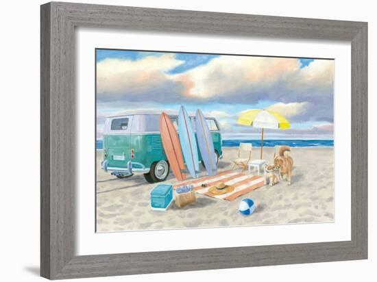 Beach Ride II-James Wiens-Framed Art Print