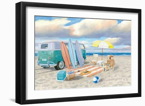 Beach Ride II-James Wiens-Framed Art Print
