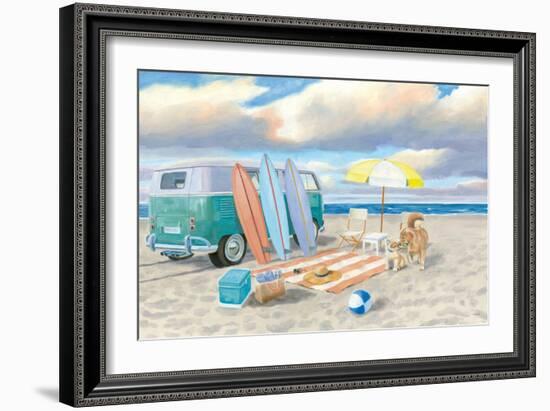 Beach Ride II-James Wiens-Framed Art Print