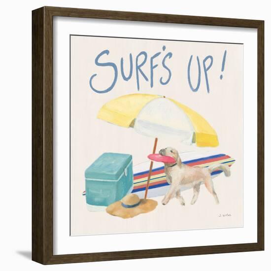 Beach Ride Surfs Up XIV-James Wiens-Framed Art Print