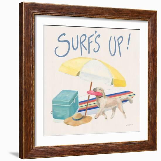 Beach Ride Surfs Up XIV-James Wiens-Framed Art Print