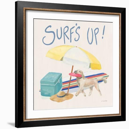 Beach Ride Surfs Up XIV-James Wiens-Framed Art Print