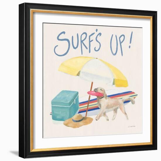 Beach Ride Surfs Up XIV-James Wiens-Framed Art Print