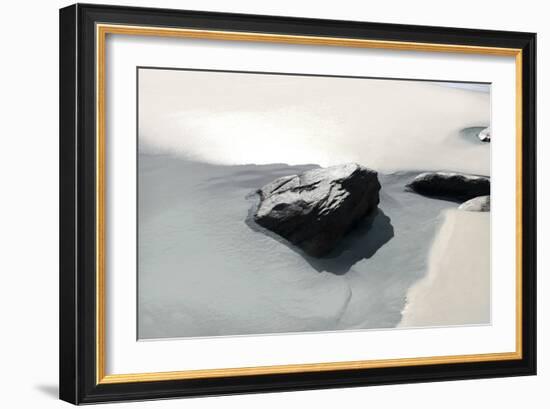 Beach Rocks 3-Alex Hanson-Framed Art Print