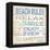 Beach Rules Sq-Todd Williams-Framed Stretched Canvas