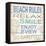 Beach Rules Sq-Todd Williams-Framed Stretched Canvas