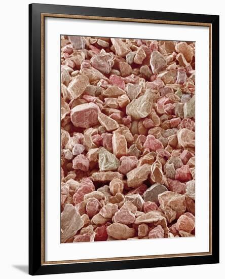 Beach Sand-Micro Discovery-Framed Photographic Print