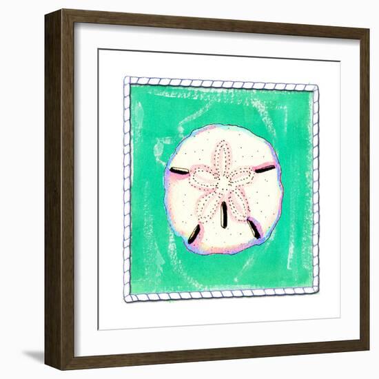 Beach Sandollar-Ormsby, Anne Ormsby-Framed Art Print