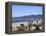 Beach, Santa Monica, Malibu Mountains, Los Angeles, California, Usa-Wendy Connett-Framed Premier Image Canvas