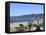 Beach, Santa Monica, Malibu Mountains, Los Angeles, California, Usa-Wendy Connett-Framed Premier Image Canvas