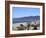 Beach, Santa Monica, Malibu Mountains, Los Angeles, California, Usa-Wendy Connett-Framed Photographic Print