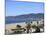 Beach, Santa Monica, Malibu Mountains, Los Angeles, California, Usa-Wendy Connett-Mounted Photographic Print