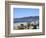 Beach, Santa Monica, Malibu Mountains, Los Angeles, California, Usa-Wendy Connett-Framed Photographic Print