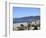 Beach, Santa Monica, Malibu Mountains, Los Angeles, California, Usa-Wendy Connett-Framed Photographic Print