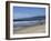 Beach, Santa Monica, Malibu Mountains, Los Angeles, California-Wendy Connett-Framed Photographic Print