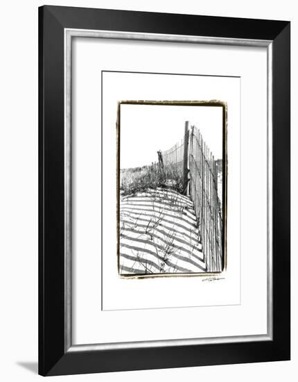 Beach Scape IV-Laura Denardo-Framed Art Print