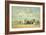 Beach Scene, 1862 (Oil on Wood)-Eugene Louis Boudin-Framed Giclee Print