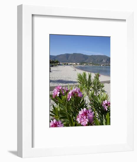 Beach Scene, Alykanas, Zakynthos, Ionian Islands, Greek Islands, Greece, Europe-Frank Fell-Framed Photographic Print