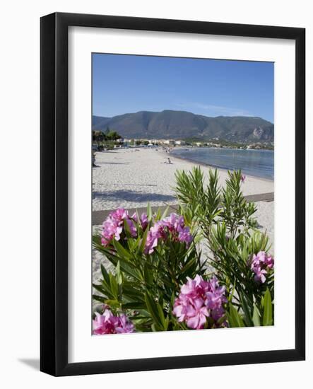 Beach Scene, Alykanas, Zakynthos, Ionian Islands, Greek Islands, Greece, Europe-Frank Fell-Framed Photographic Print