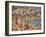 Beach Scene and Hill (Oil on Panel)-Maurice Brazil Prendergast-Framed Giclee Print