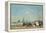 Beach Scene at Trouville, 1863-Eugene Louis Boudin-Framed Premier Image Canvas