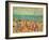 Beach Scene, C.1912-13 (Oil on Canvas)-Maurice Brazil Prendergast-Framed Giclee Print