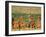 Beach Scene, C.1912-13 (Oil on Panel)-Maurice Brazil Prendergast-Framed Giclee Print