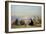 Beach Scene, Evening, 1864-Eugène Boudin-Framed Giclee Print