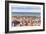 Beach Scene, Galveston, Texas-null-Framed Art Print