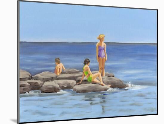 Beach Scene I-Dianne Miller-Mounted Art Print