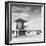 Beach Scene in Florida with a Life Guard Station-Philippe Hugonnard-Framed Photographic Print