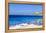 Beach Scene, Nice, Alpes Maritimes-Amanda Hall-Framed Premier Image Canvas