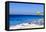 Beach Scene, Nice, Alpes Maritimes-Amanda Hall-Framed Premier Image Canvas