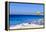 Beach Scene, Nice, Alpes Maritimes-Amanda Hall-Framed Premier Image Canvas