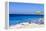 Beach Scene, Nice, Alpes Maritimes-Amanda Hall-Framed Premier Image Canvas