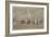 Beach Scene No.1, C.1880 (W/C & Graphite on Paper)-Eugene Louis Boudin-Framed Giclee Print