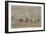 Beach Scene No.1, C.1880 (W/C & Graphite on Paper)-Eugene Louis Boudin-Framed Giclee Print