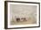 Beach Scene No.2, C.1890 (W/C on Paper)-Eugene Louis Boudin-Framed Giclee Print