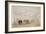 Beach Scene No.2, C.1890 (W/C on Paper)-Eugene Louis Boudin-Framed Giclee Print