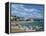 Beach Scene, Opatija, Croatia-Peter Thompson-Framed Premier Image Canvas