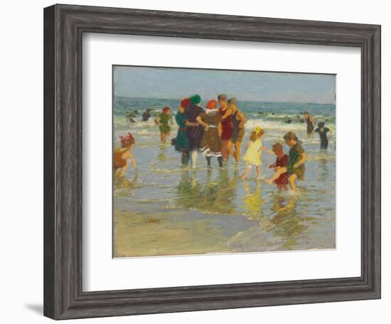 Beach Scene. Strandszene-Edward Henry Potthast-Framed Giclee Print