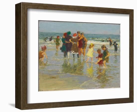 Beach Scene. Strandszene-Edward Henry Potthast-Framed Giclee Print