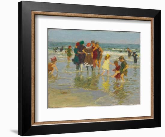 Beach Scene. Strandszene-Edward Henry Potthast-Framed Giclee Print