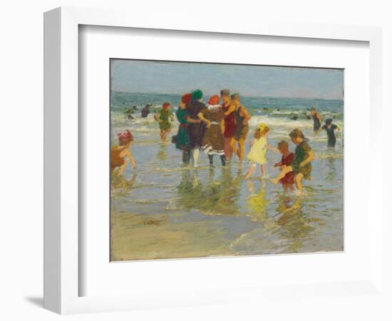 Beach Scene. Strandszene-Edward Henry Potthast-Framed Giclee Print