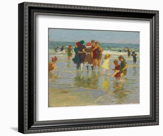 Beach Scene. Strandszene-Edward Henry Potthast-Framed Giclee Print