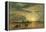 Beach Scene - Sunrise, C.1820-David Cox-Framed Premier Image Canvas