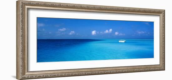 Beach Scene the Maldives-null-Framed Photographic Print