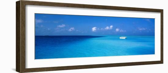 Beach Scene the Maldives-null-Framed Photographic Print