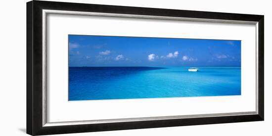 Beach Scene the Maldives-null-Framed Photographic Print